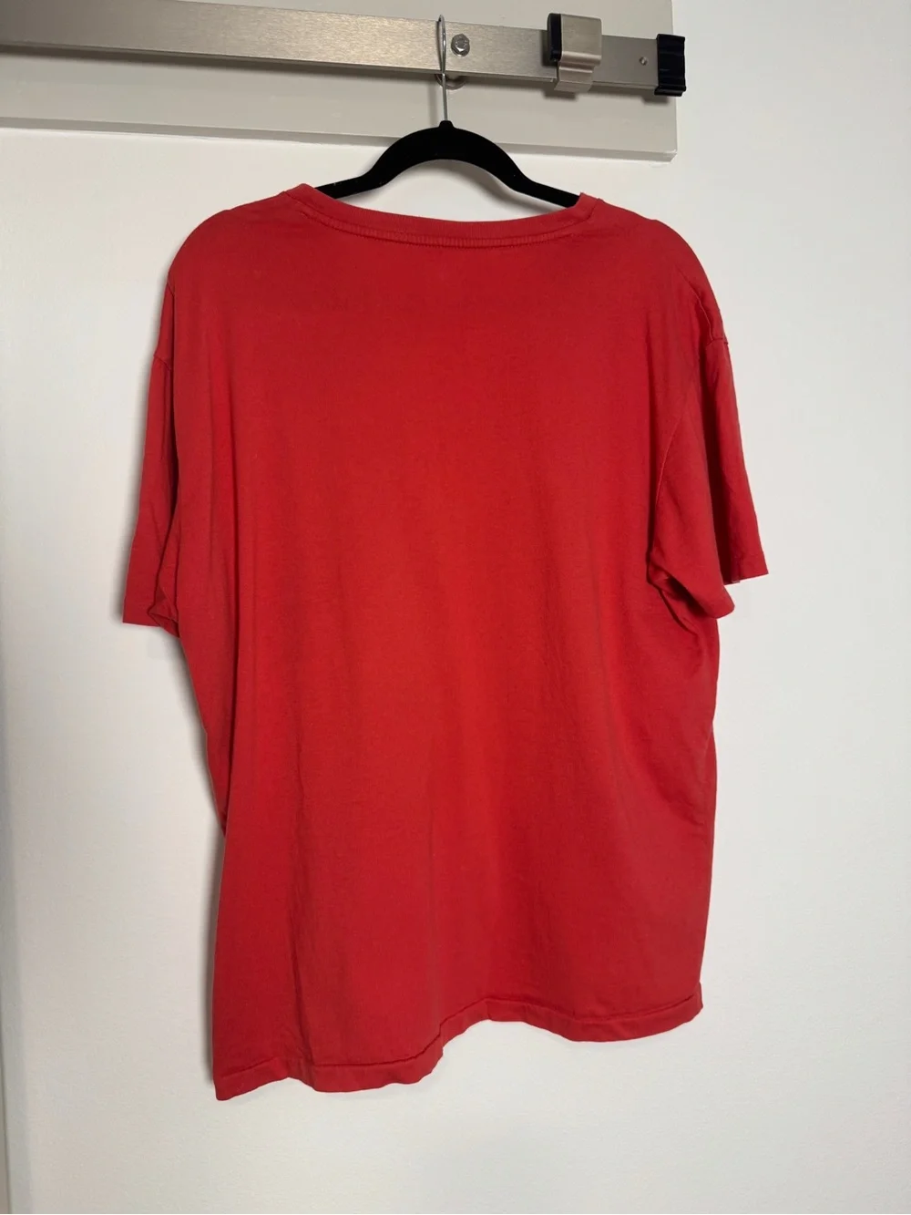 Polo by Ralph Lauren Red V-Neck Tee Large